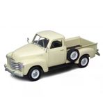 Welly Koleksiyon 1 / 24 1953 Chevrolet 3100 Pick Up Krem Model Metal Araba