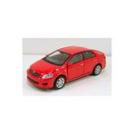 Welly Metal 2009 Toyota Corolla1/36 Ölçek Çek Bırak Metal Model Oyuncak Araba Kırmızı