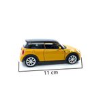 WELLY Mini Cooper New Mini Hatch - Çek Bırak Oyuncak Araba , Lisanslı Model Araba 1:38