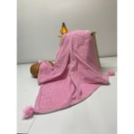 Welsoft Bebek Battaniyesi - Pembe - Beyaz