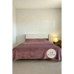 Welsoft Çift Kişilik Battaniye 200X220 Cm Gül Kurusu