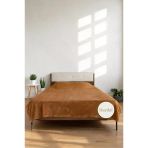 Welsoft Çift Kişilik Battaniye 200X220 Cm Hardal