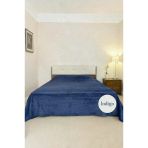 Welsoft Çift Kişilik Battaniye 200X220 Cm İndigo