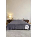 Welsoft Çift Kişilik Battaniye 200X220 Cm Koyu Gri