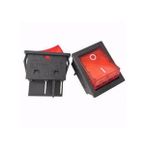 Welsong 30 Amper Rocker Anahtarı JD03-A1 125/250VAC 4 Pin - Yüksek Akım Kapasiteli İnverter Kaynak Makinesi Anahtarı