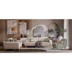 Weltew Home Bodrum Koltuk Takımı 3+3+1 - Bej