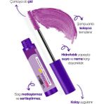 Wemara Mor Balyaj Sac Maskarası 7 ml Kadınlar İçin Hidrofobik Özellikli Canlı Renkli Saç Boyası - 042025
