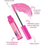 Wemara Pembe Balyaj Saç Maskarası Stick Formda 7 ml Kadınlar İçin Canlı Renk Uygulaması