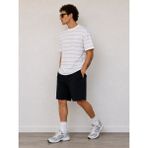 We&Me Oversize Boxy Fit Erkek T-Shirt – Kalın Pamuklu, Green Future Baskılı, Sokak Stili Premium Tişört - Beyaz