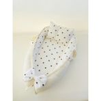 Wenaris %100 Pamuk Muslin Babynest ve Yastık ( Ana Kucağı) - Krem
