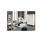 WENCE Akasya Modern Genç Odası Takımı Beyaz - 4 Parçalı Ve Tamamı 1. Kalite Mdf