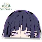 Wenchang Shop C 13CM Earlfamıly Dövmeci Ninja Hinata Fanart Araba Sticker Anime Çizim Sanatı Hyuuga Hinata Stickerlar Jdm Çizgi Film Peeker Graffiti Etiketleri (Yurt Dışından) - Beyaz