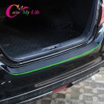 Wenchang Shop C 90 cm Modeli Chevrolet Cruze Malibu Trax Ford Focus K2 Mk3 Mk4 Için Araba Arka Tampon Baga Korumalı Sticker Araba Dizaynı (Yurt Dışından) - 1 - Beyaz