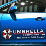 Wenchang Shop C Beyaz Aliauto Şemsiye Şirketi Yansıtıcı Araba Yan Kapı Sticker Etiket Komik Aksesuarlar Volkswagen Polo Golf Audi A3 Focus 2 Için (Yurt Dışından) - 1