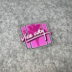 Wenchang Shop C D 8.5X8CM Gta Vice City Klasik Oyun Grand Auto Stickerları Araba Çıkartmaları Laptop Klavye Gitar Dıy Grafikleri (Yurt Dışından) - 1 - Beyaz