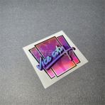 Wenchang Shop C D 8.5X8CM Lazer Gta Vice City Klasik Oyun Grand Auto Stickerları Araba Çıkartmaları Laptop Klavye Gitar Dıy Grafikleri (Yurt Dışından) - 1 - Beyaz