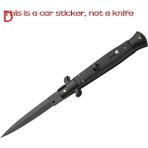 Wenchang Shop C D Otomatik Bıçaklı Bıçak Araba Kamyon Çıkartma Tampon Pencere Grafiti Sticker Su Geçirmez Araba Veya Ev Dekorasyonu Için 15 cm (Yurt Dışından) - Beyaz