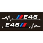 Wenchang Shop C E46 Beyaz Aliauto 2 Adet Araba Arka Görüş Aynası Sticker ve Decal Aksesuarları Bmw E30 E34 E36 E39 E46 E60 E61 E87 E90 E83 F10 F20 F21 F30 F35 Için (Yurt Dışından)
