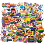 Wenchang Shop C Eşcinsel Gurur Gökkuşağı El Yansıtıcı Araba Sticker Çıkartması Pvc Irregular Komik Çıkartma Araba Stil (Yurt Dışından) - 1 - Beyaz