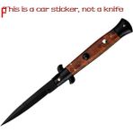 Wenchang Shop C F Otomatik Bıçaklı Bıçak Araba Kamyon Çıkartma Tampon Pencere Grafiti Sticker Su Geçirmez Araba Veya Ev Dekorasyonu Için 15 cm (Yurt Dışından) - Beyaz
