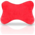 Wenchang Shop C Flanel Kırmızı 1 Adet Tarzı Bmw Peugeot Audi Ford Focus Volkswagen Vw Golf Honda Tesla Benz Infiniti Lexus Aksesuarı Için Araba Pamuk Flanş Boyun Yastığı (Yurt Dışından)