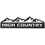 Wenchang Shop C Gri Jeep Chevy Chevrolet Silverado Wrangler Renegade Grand Cherokee Için 3D Yüksek Dağ Araç Sticker Amblemi Rozeti Ön Izgara Değişimi (Yurt Dışından) - 1 - Beyaz