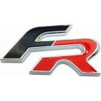 Wenchang Shop C Gümüş Rengi Metal 3D Fr Araba Sticker Amblemi Rozeti Seat Leon Fr+ Cupra Ibiza Altea Exeo Formula Yarış Araba Aksesuarları Araba Stilendirme (Yurt Dışından) - 1 - Beyaz