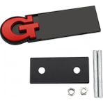 Wenchang Shop C Izgara Kırmızı Volkswagen Vw Gtı Logo Golf K3 Mk4 Mk5 Mk6 Mk7 Bagaj Izgara Amblemi Etiket Sticker 3D Krom Metal Araba Özelliği (Yurt Dışından) - 1 - Beyaz