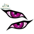 Wenchang Shop C J-Stil Kötü Sarı Gözler Rv Motosiklet Araba Sticker Karartma Çizik Su Geçirmez Rüzgarlık Van Anime Çıkartma 13CM x 9.5cm (Yurt Dışından) - Beyaz