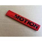 Wenchang Shop C Kırmızı Beyaz Harfler Volkswagen Golf Polo Tiguan Jetta Araba Stili Için Arka Bagaj Gövde Amblemi Etiket 1x 3D Metal 4 Motıon 4motion Sticker Car Styling (Yurt Dışından)