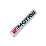 Wenchang Shop C Krom Volkswagen Golf Polo Tiguan Jetta Araba Stili Için Arka Bagaj Gövde Amblemi Etiket 1x 3D Metal 4 Motıon 4motion Sticker Car Styling (Yurt Dışından) - Beyaz