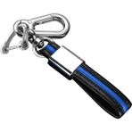Wenchang Shop C Mavi-Anahtarlık Volkswagen Için Deri + Tpu Araba Anahtar Kılıfı Kılıfı Vw Polo Tiguan Passat B5 B6 B7 Golf Eos Scirocco Jetta Mk6 Octavia Aksesuarları (Yurt Dışından) - araba anahtarı kapağı