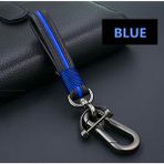 Wenchang Shop C Mavi Anahtarlık Vw Golf 7 Bora Polo Golf Passat Skoda Octavia A7 Fabia Seat Ibiza Leon Mk7 Araba Aksesuarları Için Karbon Fiber Anahtarlık Kılıfı (Yurt Dışından) - araba anahtarı kapağı