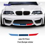 Wenchang Shop C Ön Tampon Çıkartması Bmw E36 E39 E46 E60 E61 E64 E70 E71 E85 E87 E90 E83 F10 F20 F21 F30 E Için M Power Performans Araba Ön Tampon Stickerı (Yurt Dışından) - Beyaz