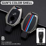 Wenchang Shop C Sarı Mercedes Benz A B Lass Amg Gla Cla Glc W176 W221 W204 W205 Aksesuar Tutucu Kabuk Anahtarlık Araba Anahtarı Kılıfı Kapak (Yurt Dışından)
