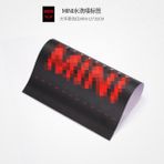 Wenchang Shop C Siyah 2pc L Kırmızı Mini Cooper Jcw R55 R56 R60 F54 F55 F56 F60 Countryman Aksesuarları Için Araba Tasarımı Kapı Etiket Etiketleri Sticker Dış Dekorasyon (Yurt Dışından) - 1 - Beyaz
