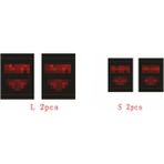 Wenchang Shop C Siyah 4pc'de Kırmızı Mini Cooper Jcw R55 R56 R60 F54 F55 F56 F60 Countryman Aksesuarları Için Araba Tasarımı Kapı Etiket Etiketleri Sticker Dış Dekorasyon (Yurt Dışından) - 1 - Beyaz