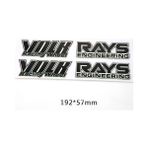 Wenchang Shop C Siyah Audi Vw Skoda Toyota Kia Için Su Geçirmez Motosiklet Tekerlek Aksesuarları Için Araba Jant Etiket ve Sticker Volk Rays Car Rims (Yurt Dışından) - 1 - Beyaz