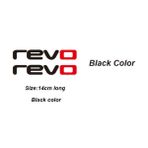 Wenchang Shop C Siyah Revo Volkswagen Golf6 Golf7 Passat B5 B6 B7 Golf Mk4 Mk6 Mk7 cc R20 R32 R36 Gtı Gtd Için Cam Sticker (Yurt Dışından) - 1 - Beyaz