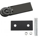 Wenchang Shop C Siyah Şerit Izgara Volkswagen Vw Gtı Logo Golf K3 Mk4 Mk5 Mk6 Mk7 Bagaj Izgara Amblemi Etiket Sticker 3D Krom Metal Araba Özelliği (Yurt Dışından) - 1 - Beyaz