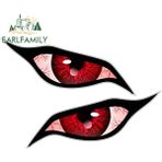 Wenchang Shop C Stil F Kötü Sarı Gözler Rv Motosiklet Araba Sticker Karartma Çizik Su Geçirmez Rüzgarlık Van Anime Çıkartma 13CM x 9.5cm (Yurt Dışından) - Beyaz