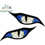 Wenchang Shop C Stil H Kötü Sarı Gözler Rv Motosiklet Araba Sticker Karartma Çizik Su Geçirmez Rüzgarlık Van Anime Çıkartma 13CM x 9.5cm (Yurt Dışından) - Beyaz