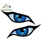 Wenchang Shop C Stil I Kötü Sarı Gözler Rv Motosiklet Araba Sticker Karartma Çizik Su Geçirmez Rüzgarlık Van Anime Çıkartma 13CM x 9.5cm (Yurt Dışından) - Beyaz