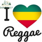 Wenchang Shop C Stil I Vintage Rasta Lisans Levhası One Love Vinil Araba Sticker Buzdolabı Dıy Çıkartma Sörf Tahtası Dekorasyonu - 13 cm x 6.6 cm (Yurt Dışından) - Beyaz