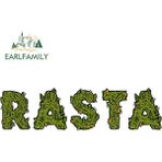 Wenchang Shop C Stil K Vintage Rasta Lisans Levhası One Love Vinil Araba Sticker Buzdolabı Dıy Çıkartma Sörf Tahtası Dekorasyonu - 13 cm x 6.6 cm (Yurt Dışından) - Beyaz