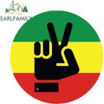 Wenchang Shop C Stil N Vintage Rasta Lisans Levhası One Love Vinil Araba Sticker Buzdolabı Dıy Çıkartma Sörf Tahtası Dekorasyonu - 13 cm x 6.6 cm (Yurt Dışından) - Beyaz