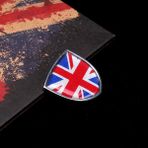 Wenchang Shop C Union Jack Mini Cooper Countryman Clubman F54 F55 F56 R55 R56 R60 F60 Araba Aksesuarları Için Birleşik Krallık Araba Metal Amblemi Rozet Etiket Sticker Çıkartmalar. (Yurt Dışından) - 1 - Beyaz
