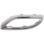 Wender Mercedes Egzoz Ucu Çerçevesi W205 W213 W177 W246 W247 C253 X253 Sol; Krom - Siyah