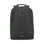 WENGER, MX ECO Professional, 16 inç Laptop Sırt Çantası, 20 Litre Kömür, İsviçre Tasarımlı Stil ve İşlevin Karışımı, 612261, Gri, M, Gündelik