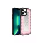 Wenixs Aksesuar İphone 13 Pro Max Uyumlu Aynalı Desenli Kamera Korumalı Parlak Zore Mirror Kılıf-Ayna